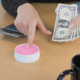 Lee Sortkwik™ Fingertip Moistener,50% Recycled, 0.63 Oz, Pink, Pack Of 3